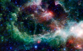 Обои nebula heart, star formation, звезды, космос, туманность heart