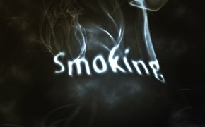 Обои Smoking, дым, курение, надпись, сигареты
